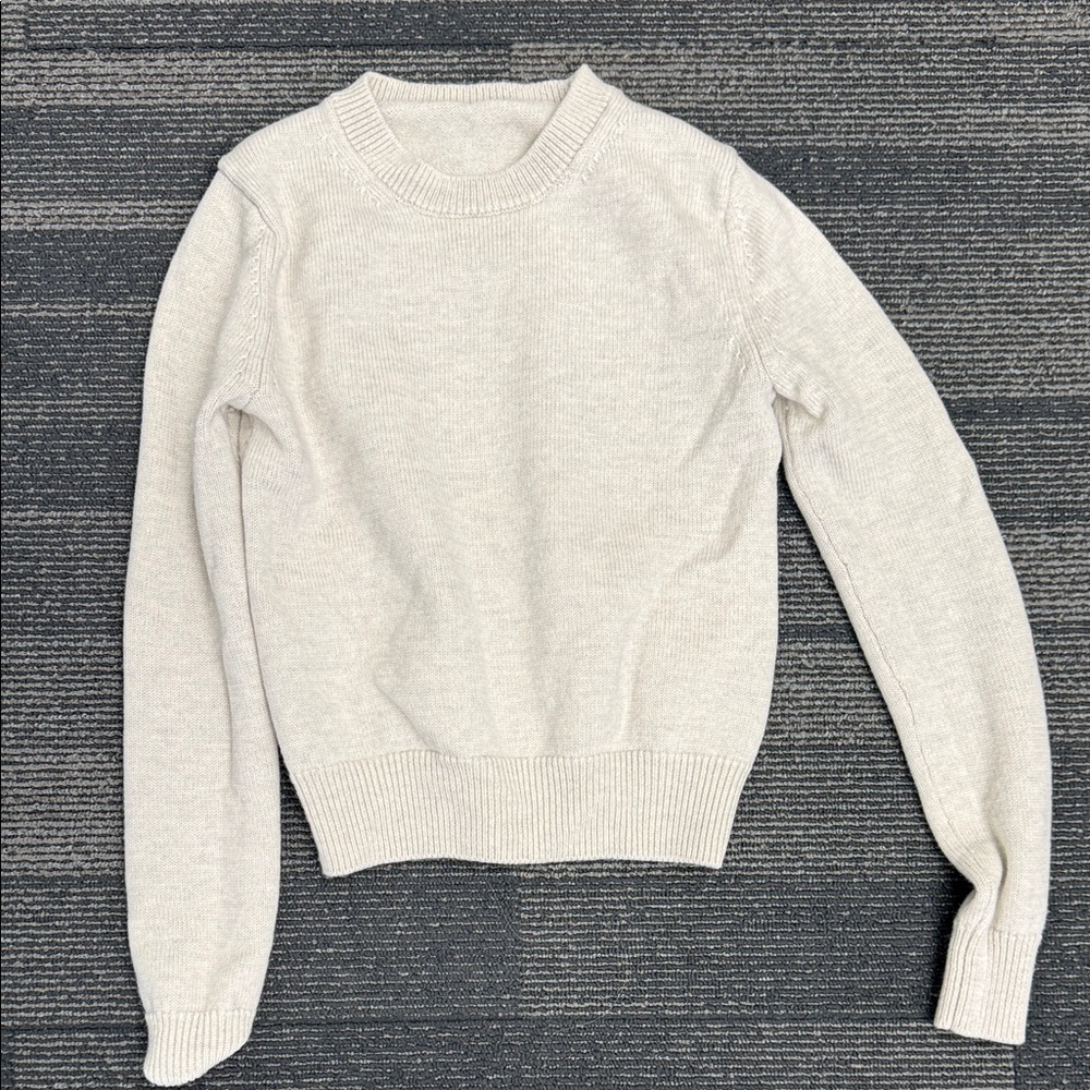 ARITIZA - Wilfred Cream Crew Neck Sweater